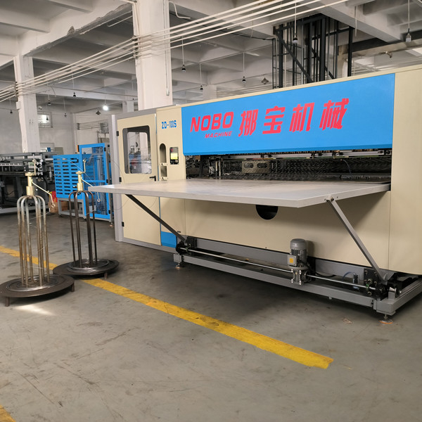 Linea di produzione del centro del letto della primavera del materasso del servocomando 100 primavere/min