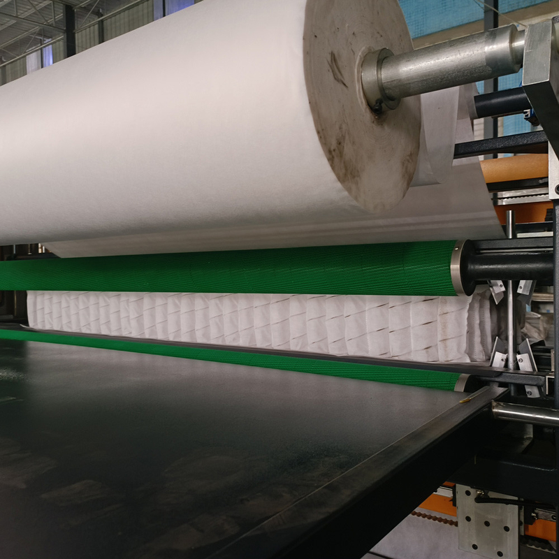 macchina dell'Assemblea della primavera di controllo elettronico 1000pcs/h per l'alimentazione delle corde delle primavere della tasca manualmente